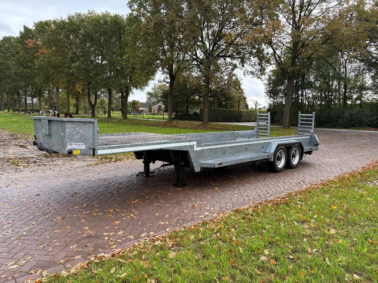 kuiper 2011 - Be oplegger kuip dieplader 8.5 TON immagine 1