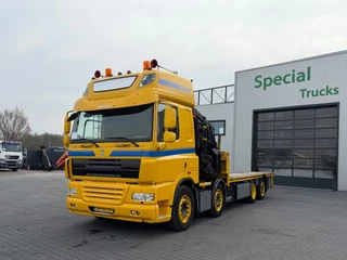 DAF CF 85.460 2009 - 8x2 + Hiab 600E-7 Hipro immagine 6