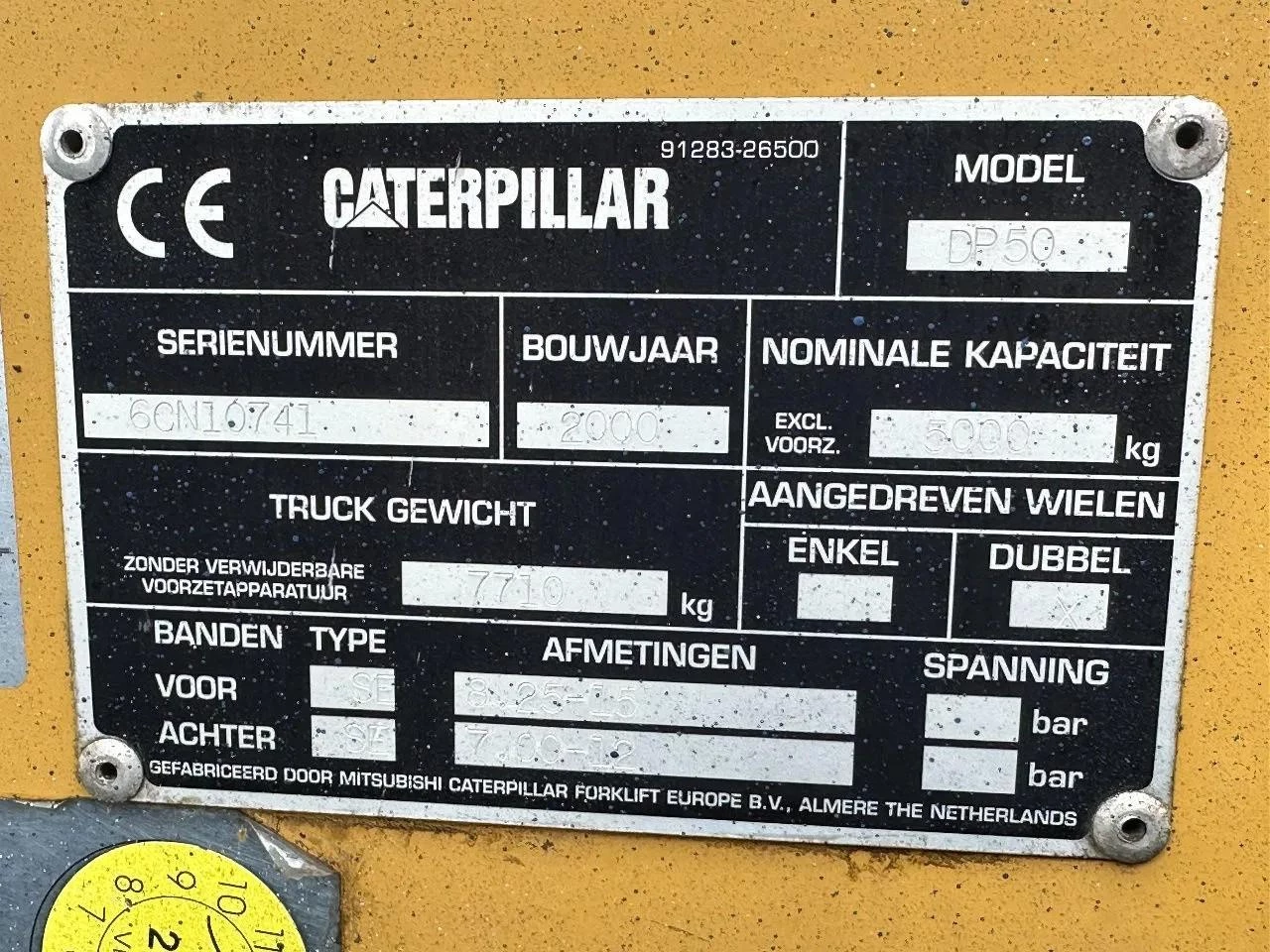 Caterpillar DP50 2001 obrázek 17