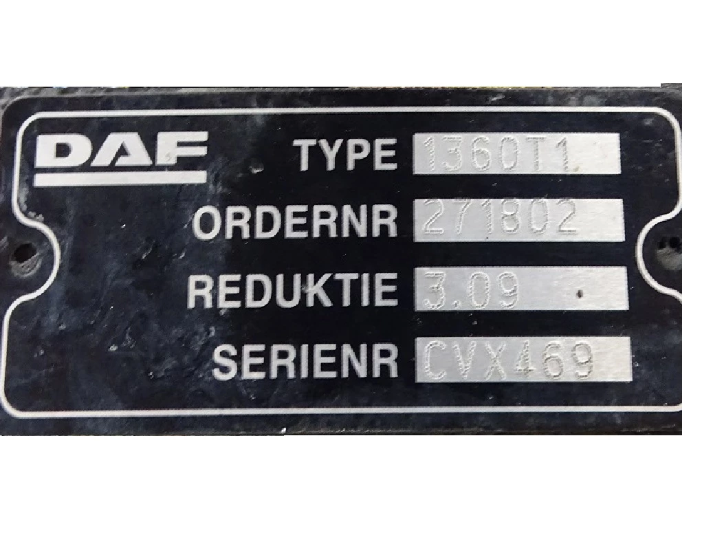 DAF 2019 - SR1360T1-3.09 obrázek 2