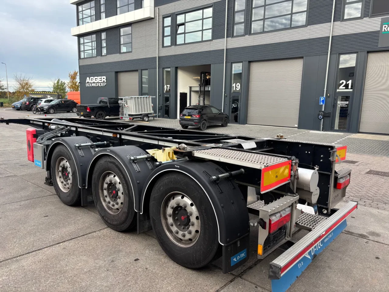 D-TEC 2021 - CC-20-3-T / 20 FT ADR Tank Chassis / SAF Disc изображение 3