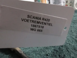Scania - 1867518 VOETREM VENTIEL SCANIA R 420 obrázek 3 náhled