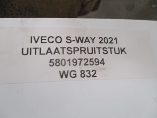 Iveco - S-WAY 5801972594 UITLAATSPRUITSTUK EURO 6 MODEL 2021 imagem 2 miniatura