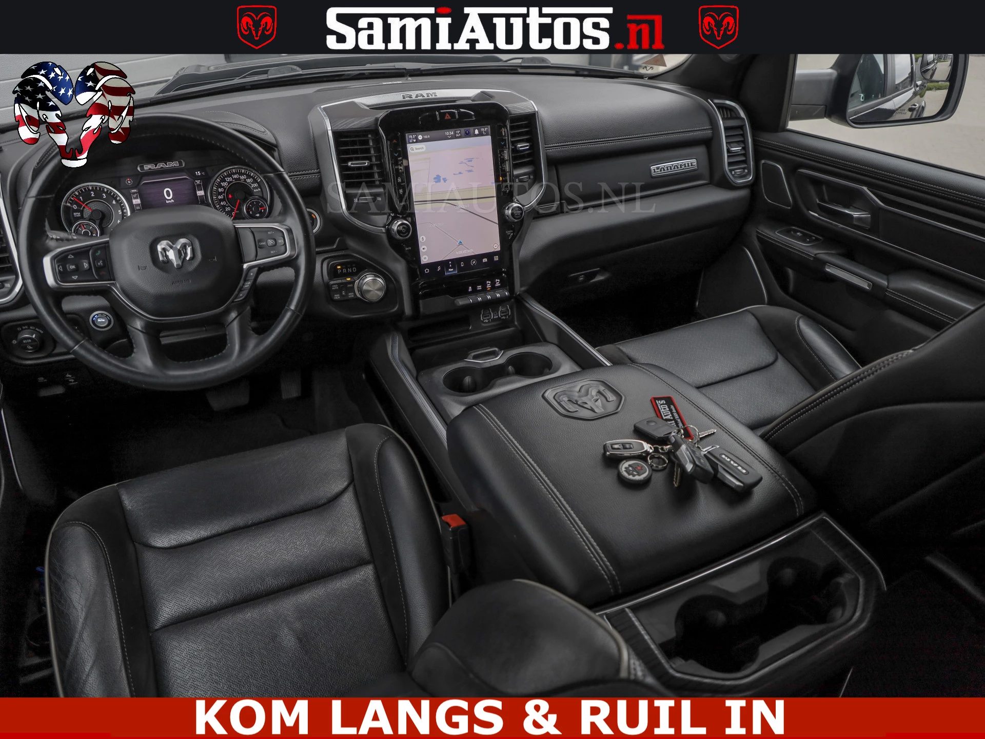 Dodge Ram Pick-Up 2023 - DE DONDER | 5.7 V8 HEMI | BRONZE BREDE WIELEN | WIDE BODY | OPEN UITLAAT KLEP | ZEER DIK | image 47