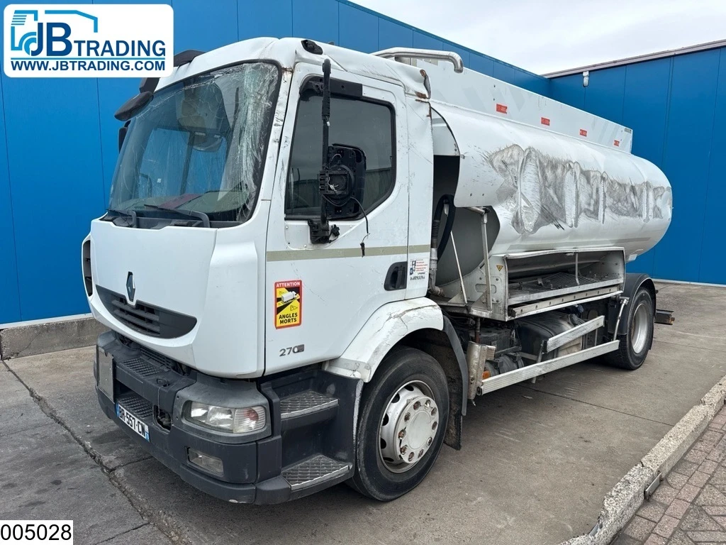 Renault 2011 - Midlum 270 Dxi EURO 5, 13390 Liter, 4 Comp, Fuel afbeelding 1