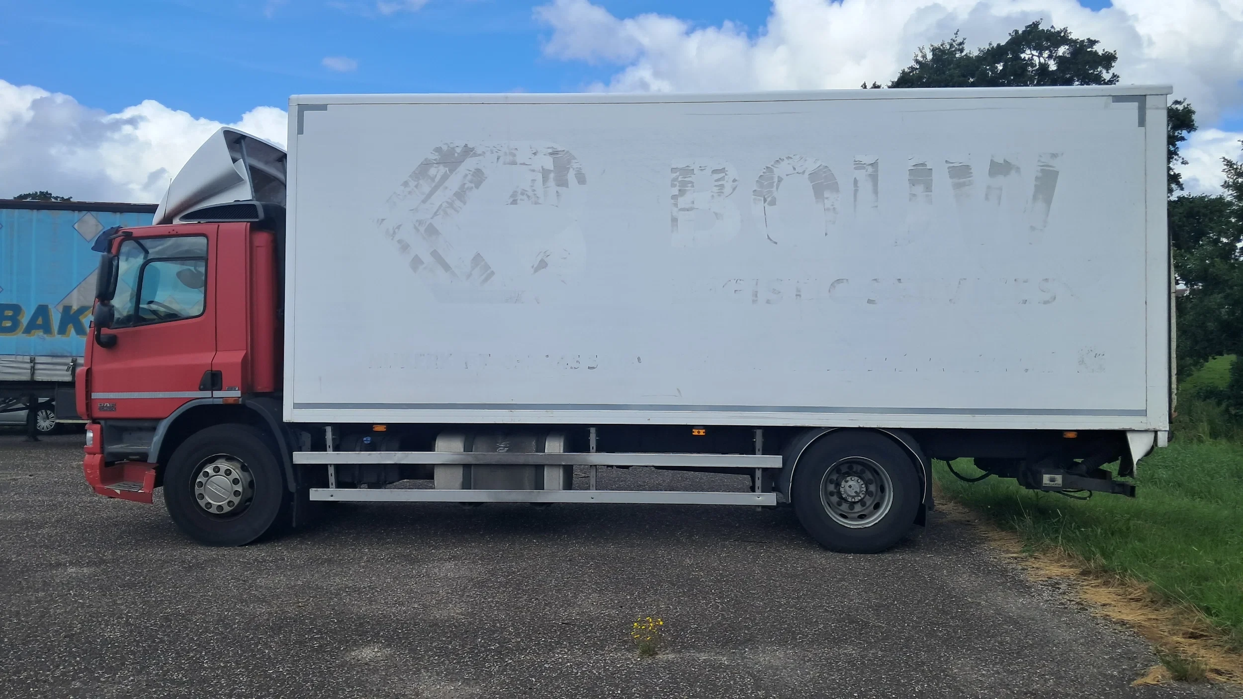 DAF CF 65 2012 - 250 Closed Box Damaged Starter Ring!! afbeelding 5