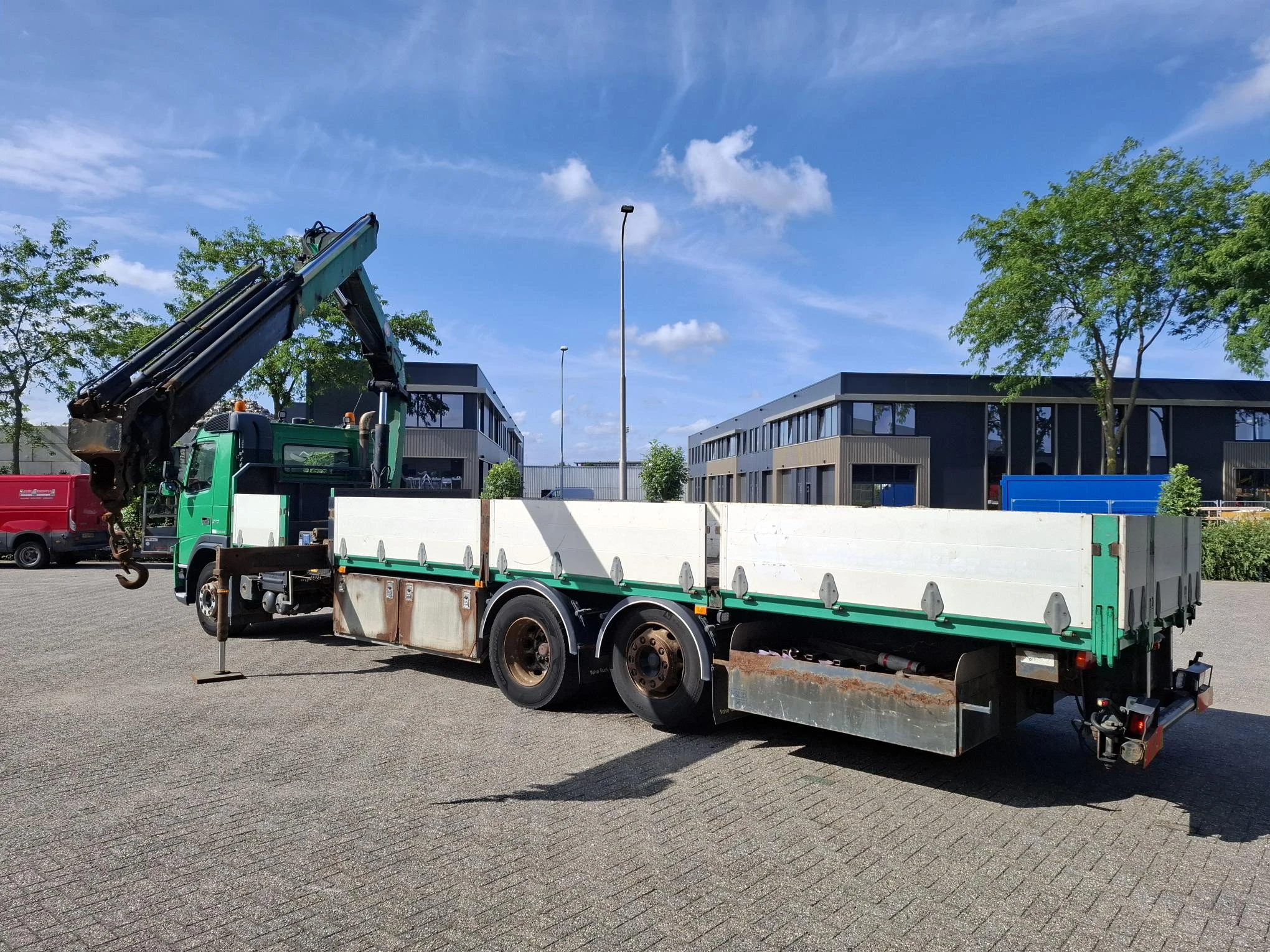 Volvo FM 11.370 2012 - / HMF 1420 REMOTED CRANE / LIFT+LENKACHSE / AIRCO / FRIDGE / AUTOMATIC / EURO-5 / 2012 изображение 7