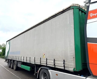 Krone 2006 - SDP 27 CURTAINSIDE WITH SLIDING ROOF APK/TUV 08-2027 (SAF AXLES / DISC BRAKES / ABS BRAKES / ETC.) image 2 thumbnail