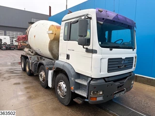 MAN TGA 2003 - 32 360 8x4, 8 m³, Manual transmission, Steel suspension image 3