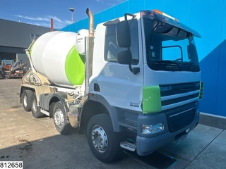 DAF 85 2010 - CF 360 8x4, Manual, Stetter 9m3, Steel suspension afbeelding 3 miniatuur