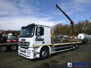 Mercedes-Benz Actros 2011 - 2544 6x2 RHD + Palfinger crane PK8501 zdjęcie 2 miniatura