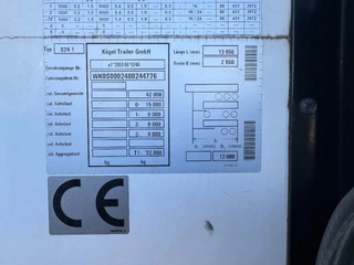 Kögel N/A 2019 - S24-1 DISC BRAKES 3X BPW AXLE image 12