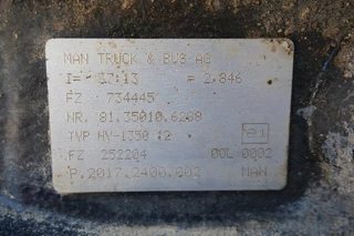 MAN N/A 2019 - HY-1350-12 37/13 I=2.846 afbeelding 3