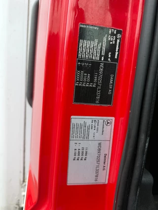 Mercedes-Benz Atego 2009 - 1222 Atego 1222L Koffer mit Ladebordwand afbeelding 11