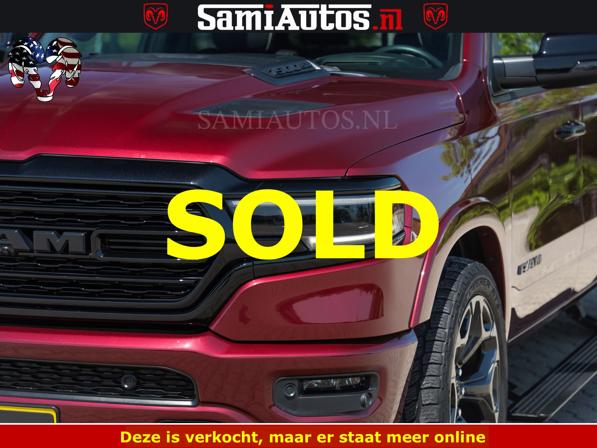 Dodge Ram Pick-Up 2024 - DELMONICO | LIMITED NIGHT 5.7 V8 | BOM VOL | HUD | LUCHTVERING | MEEST LUXE DUBBELE CABINE | 5 PERSOONS | obrázek 22