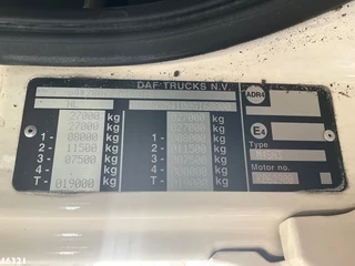 DAF FAN CF 290 Euro 6 Hiab 21 Tonmeter laadkraan 2018 - N/A obrazek 31