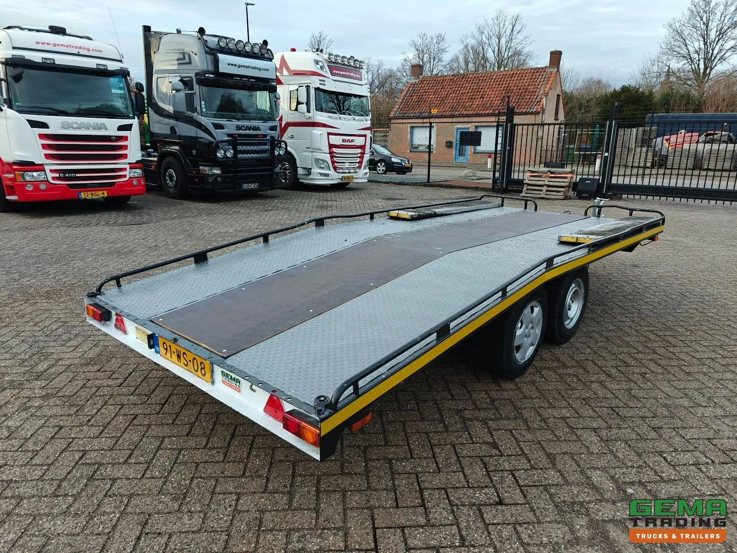 Witteveen R2028 Oprij Aanhanger 1987 afbeelding 3