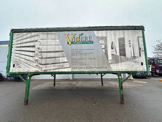 Jung N/A 2002 - Planen-/ Tautliner Wechselbrücke mit Edscha-Verdeck für 17 Paletten und Ladungssicherung image 2