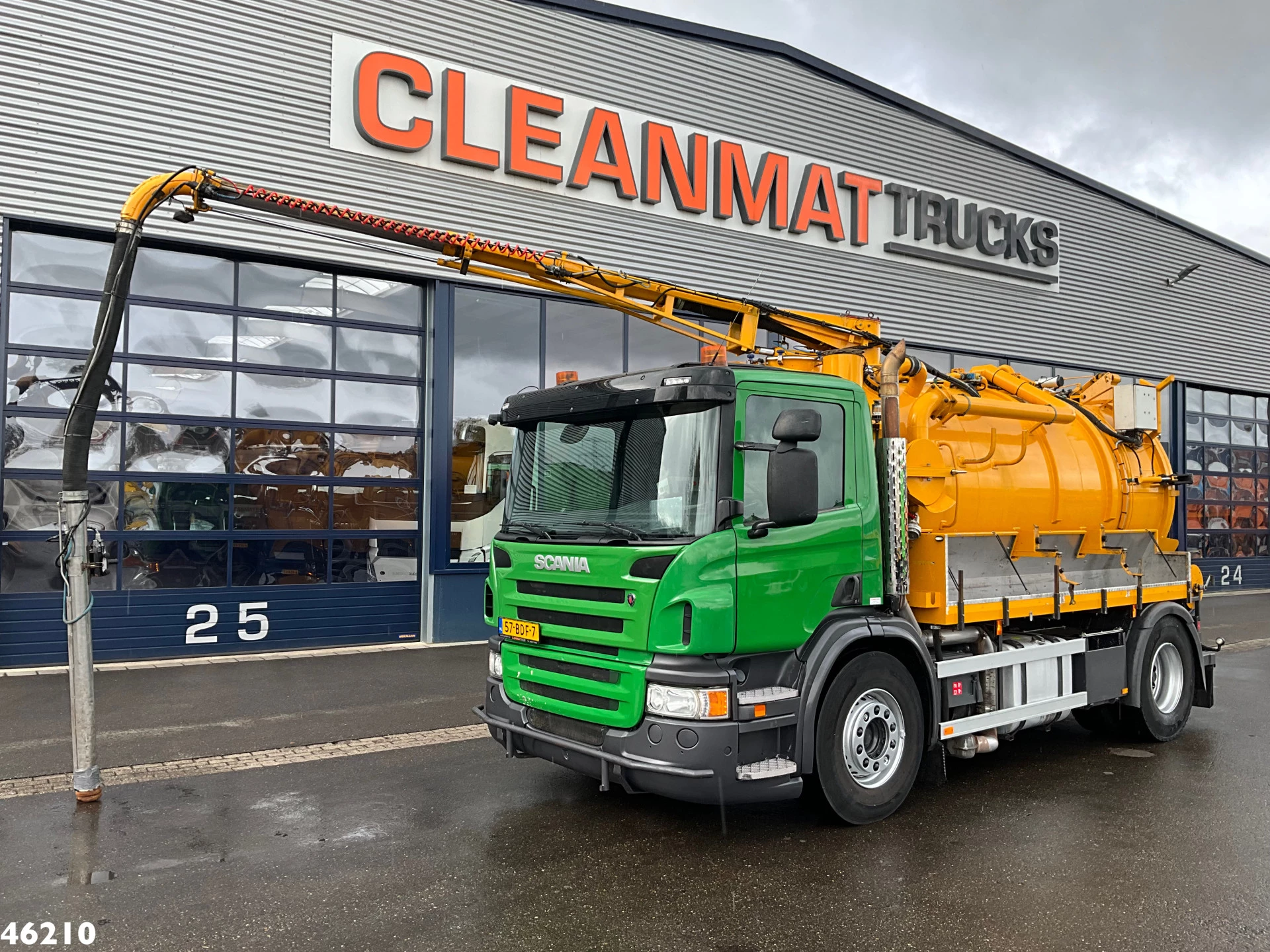 Scania P 2013 - 320 Euro 6 Bekker LaGram 8m³ kolkenzuiger afbeelding 1