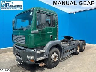 MAN TGA 2003 - 33 360 6x4, Steel suspension te koop