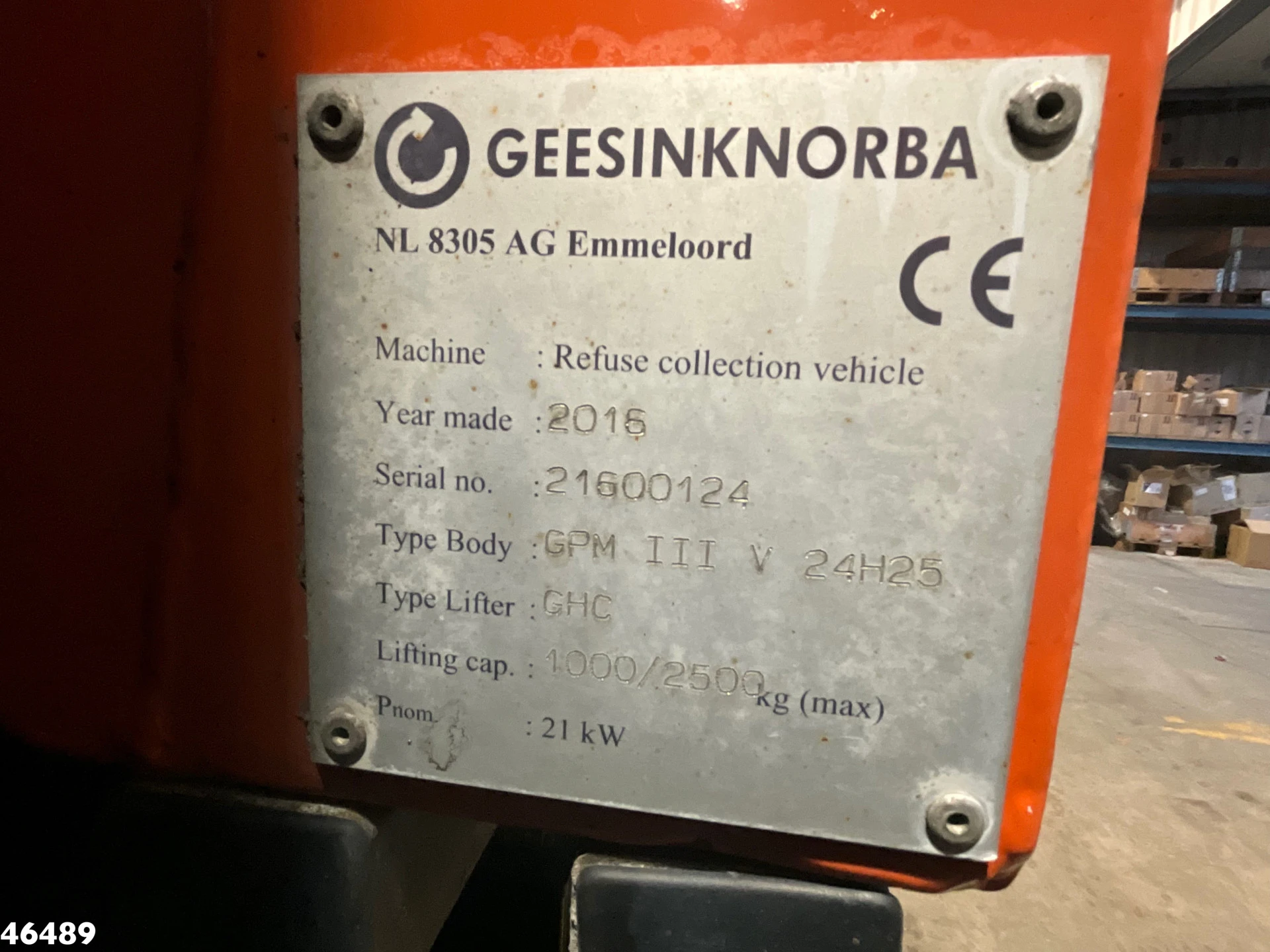 Mercedes-Benz Antos 2533 Geesink 24m³ 2016 afbeelding 20