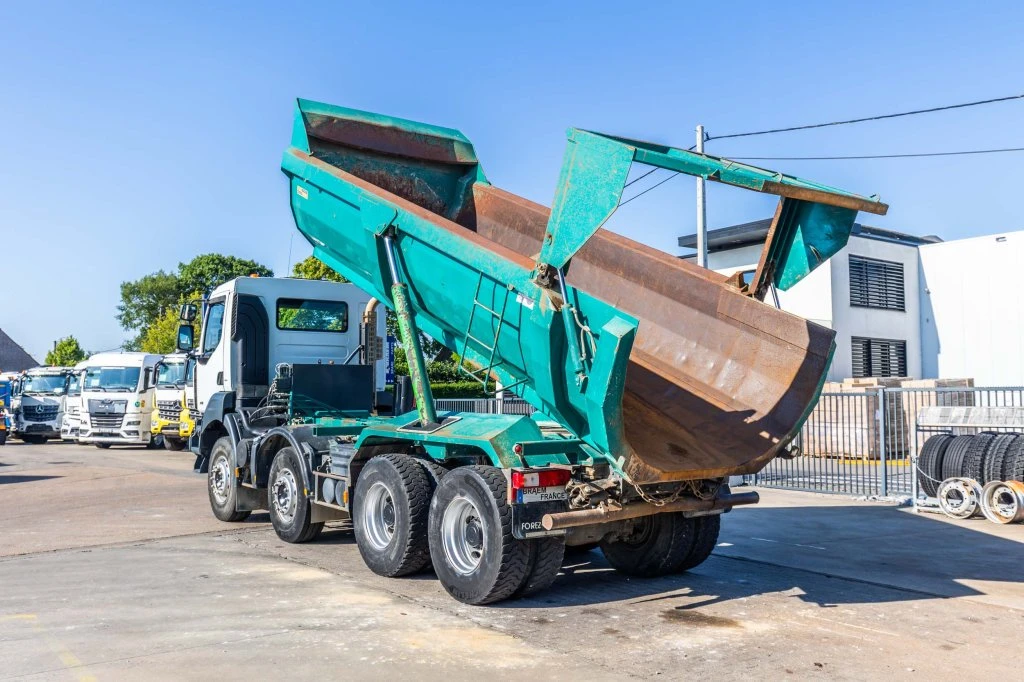 Renault 2008 - KERAX 410 DXI+BENNE ENROCHEMENT HARDOX+INTARDER afbeelding 3