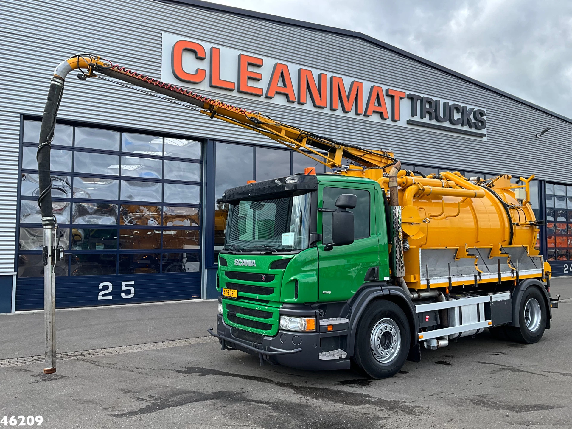 Scania P 2013 - 320 Euro 6 Bekker LaGram 8m³ kolkenzuiger immagine 1