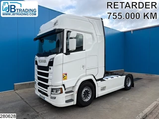 Scania S 2021 - 500 Euro 6d, retarder, parking air conditioning te koop