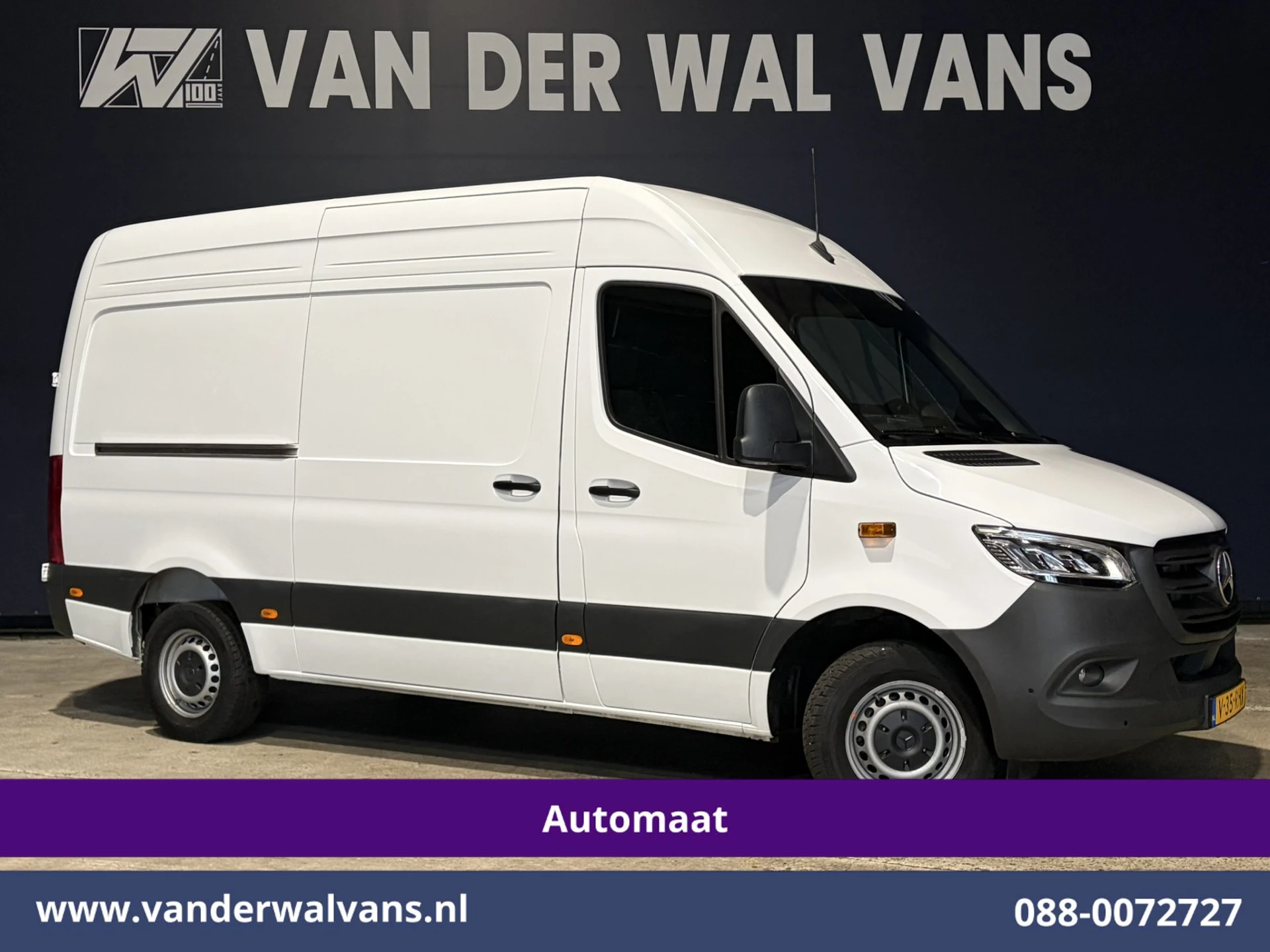 Mercedes-Benz Sprinter 2024 - 317 CDI 170pk 9G-Tronic Automaat L2H2 Euro6 Airco | Camera | Navigatie | Cruisecontrol | LED afbeelding 1