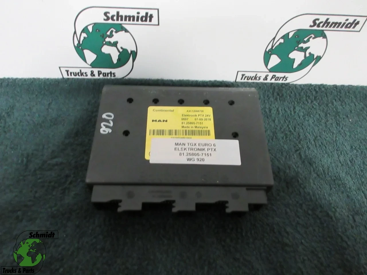 MAN TGX - 81.25805-7151 MAN TGS TGM ELEKTRONIK PTX EURO 6 afbeelding 1