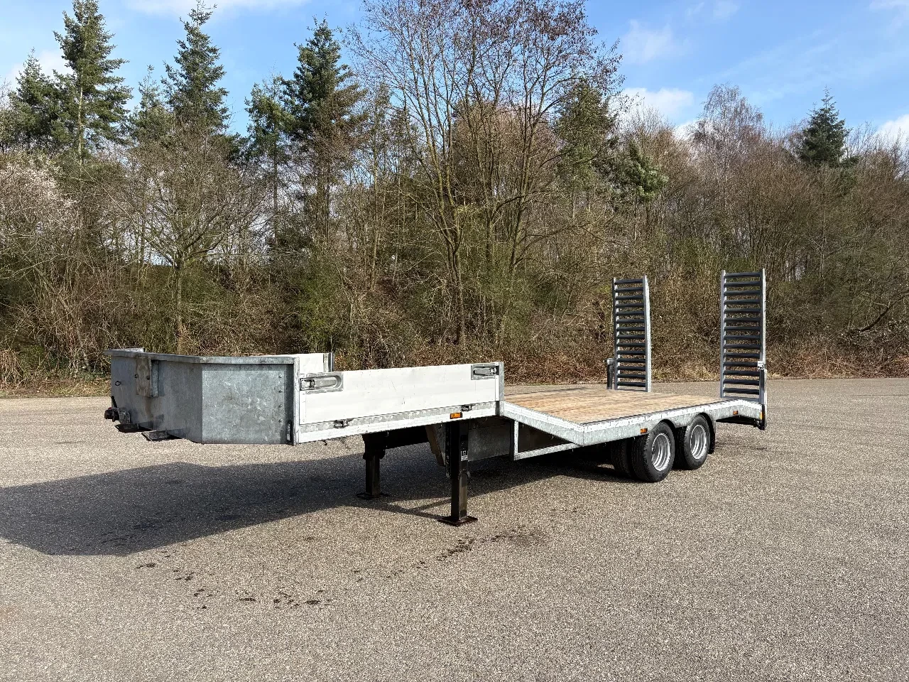 kuiper 2012 - Be oplegger 9 TON semi dieplader afbeelding 1