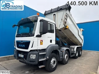 MAN TGS 2018 - 35 420 8x4, EURO 6, Meiller, Steel suspension te koop