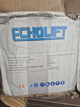 Ecolift kettingtakels en ketting - N/A zdjecie 3