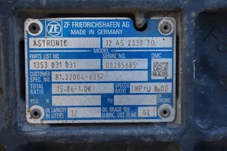 ZF N/A 2015 - 12AS2330DD TGX 81 32004-6397 imagem 5