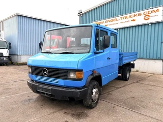 Mercedes-Benz 609 1993 - DK CREWCAB 4x2 3-WAY MEILLER KIPPER (MANUAL GEARBOX / FULL STEEL SUSPENSION / POWER STEERING / P.T.O.) te koop