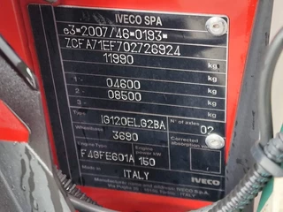 Iveco Eurocargo 2023 - 120 210 CNG - Isotherm box - Zepro loadlift - Low KM - Airco - Camera zdjecie 50