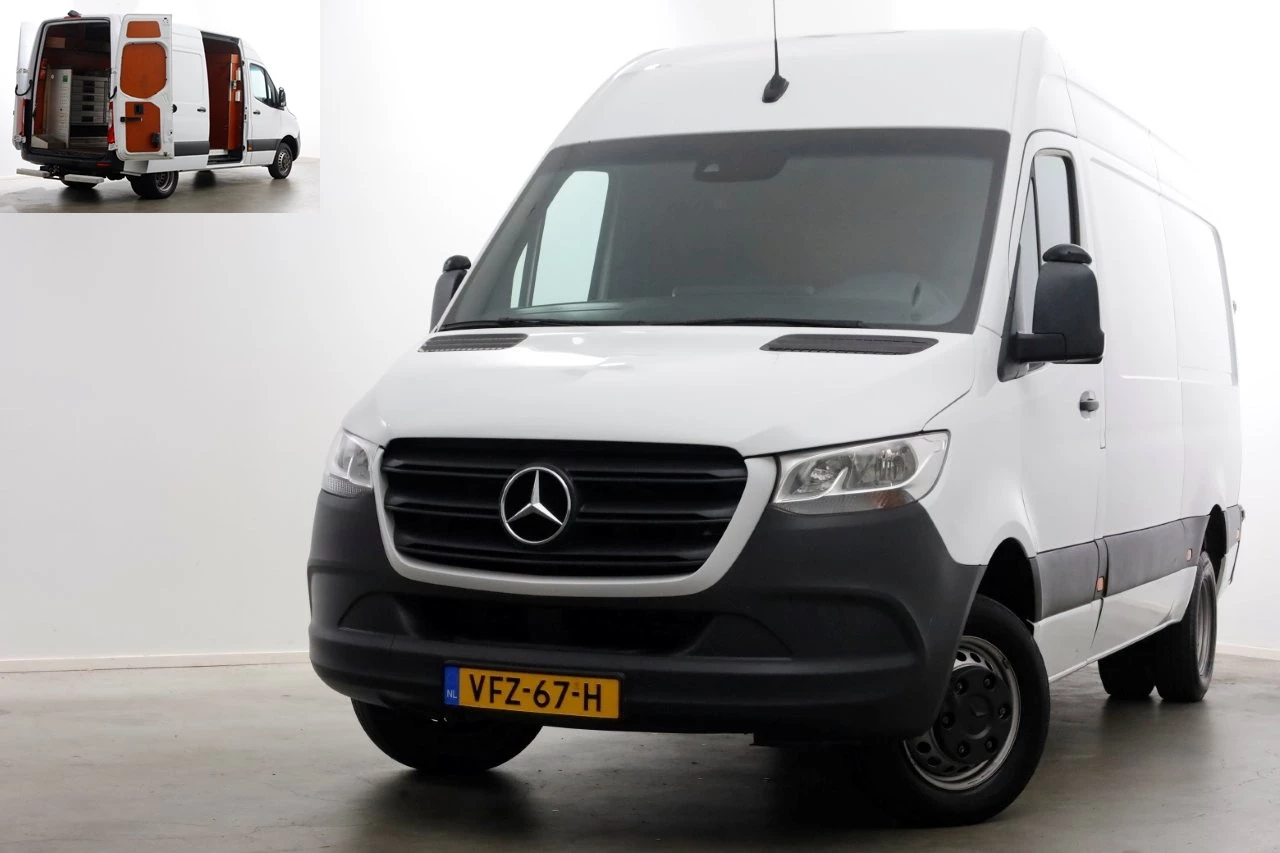 Mercedes-Benz Sprinter 2020 - 516 CDI 163pk 7G Automaat L2H2 Camera/Inrichting/230V/Trekhaak 3500kg 05-2020 afbeelding 1