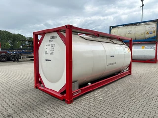 CIMC N/A 2007 - 20FT ISO / 25.060L / 1-COMP / 3 BAFFLES / UN PORTABLE T11 / 22K2 / 5Y test: 11-2028 image 5