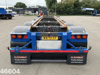 Floor 3-assige containeraanhangwagen 1995 image 3 thumbnail