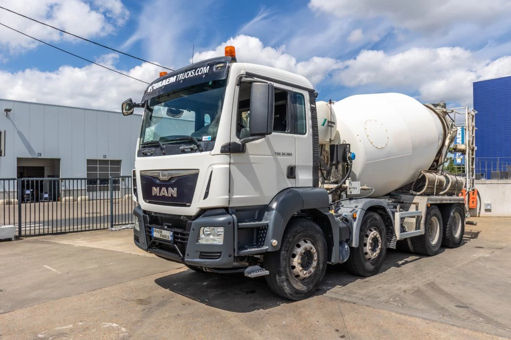 MAN TGS 2016 - 32.360 BB+STETTER 9m3 afbeelding 1