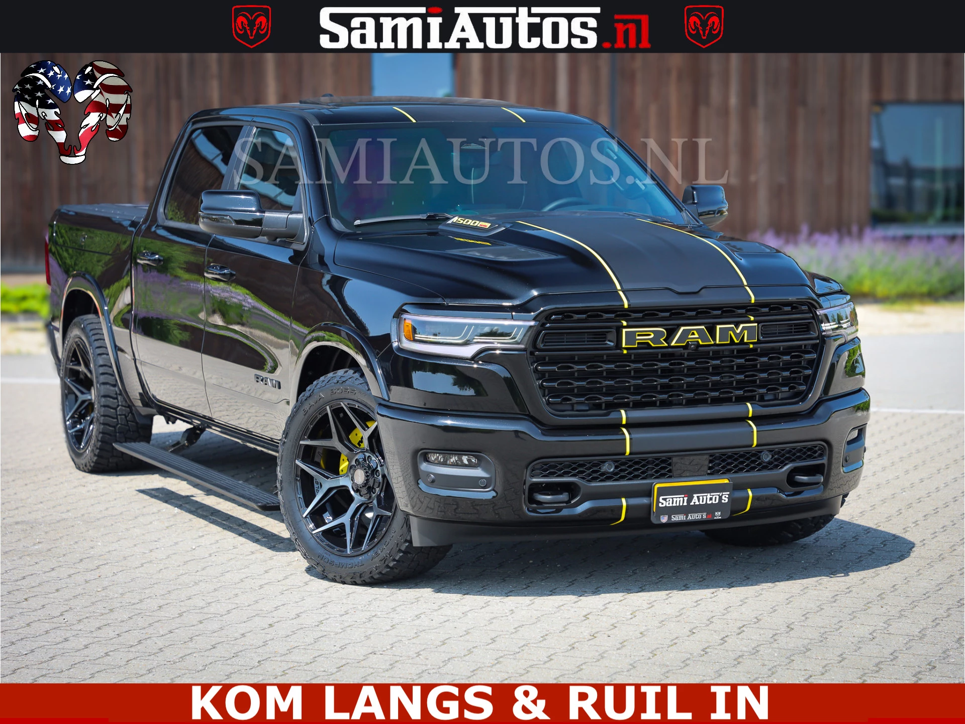 Dodge Ram Pick-Up 2024 - Limited Night Sport High Output 540HP 706Nm | Massage + Full Option | De Meest Luxe en Volle in zijn Klasse | zdjęcie 24