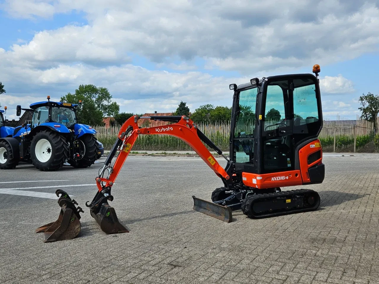 Kubota 2019 - KX016-4 Mini kraan afbeelding 5