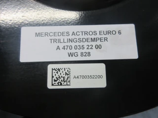Mercedes-Benz - A 470 035 22 00 TRILLINGSDEMPER ACTROS 1843 EURO 6 изображение 3 миниатюра
