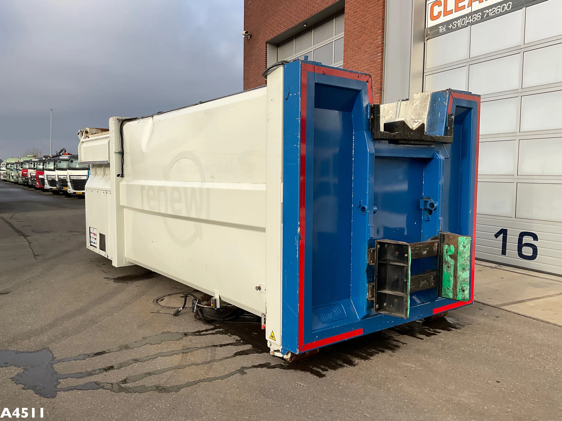 Translift 20m³ perscontainer SBUC 6500 2011 afbeelding 4