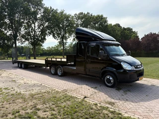 Iveco 50C17 2010 - Be trekker iveco 12 TON EURO 5 -be oplegger semi dieplader imagen 2 miniatura