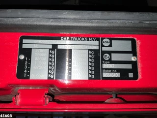 DAF XF480 2019 - FAN Euro 6 Chassis cabine with PTO image 23