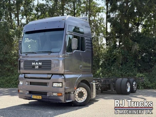 MAN TGA 2001 - 26.410 XXL 6x2 - Chassis | Retarder | Alcoa | Low Mileage | NL Truc te koop