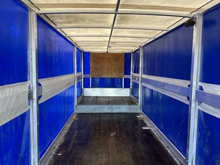 Veldhuizen N/A 2007 - Be oplegger semi gesloten huif 9.8 ton zdjecie 9