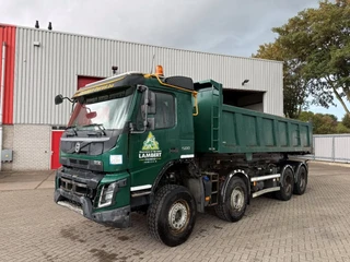 Volvo FM4-500 2017 - / ENGINE RUNNING / 8X4 / VEB+ / 2X BIG AXLE / 434282 KM / 9TON FRONT AXLE / AUTOMATIC / EURO-6 / 2017 afbeelding 2 miniatuur