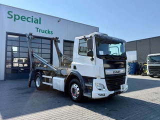 DAF CF 290 2015 - 4x2 / Euro 6 / Only 160.578km / Meier Ratio AK 13 M Absetzkipper / Skiploader / Portaalarmsysteem te koop